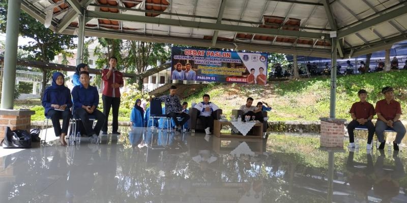 MENUJU KURSI GUBERNUR DAN WAGUB FH UBB 01 Mengusung SOSIAL (Solidaritas, Sinergis dan Profesional) 02 Mengusung MAJU BERSAMA